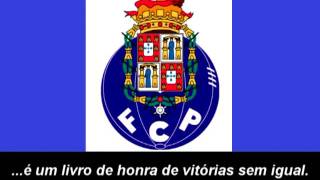 Hino do FC Porto Letra  Himno de FC Oporto Letra [upl. by Kealey]