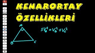 İSPAT DİK ÜÇGENLERDE KENARORTAY ÖZELLİĞİ TYT GEOMETRİKENARORTAY [upl. by Jami]