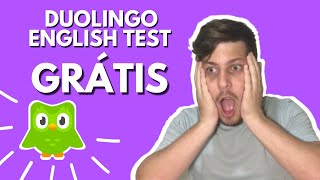 Como fazer o DUOLINGO ENGLISH TEST de GRAÇA  Vitor Lacerda [upl. by Abell]