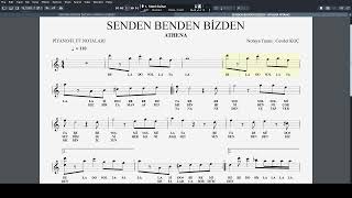 SENDEN BENDEN BİZDEN  ATHENA NOTA [upl. by Adianez]