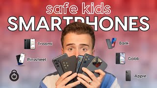 The Ultimate Guide to Safe Smartphones for Kids  Teens Apple Bark Gabb Pinwheel Troomi [upl. by Arvonio]