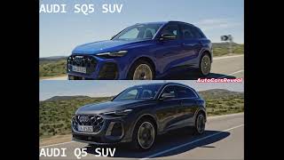 Audi Q5 vs Audi SQ5 2025 Compact SUV  Features and Drive [upl. by Peugia]