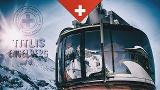 Titlis  Engelberg im Winter  Wunderschöne fahrten mit den Titlis Bergbahnen  Titlis Funicular [upl. by Teak22]