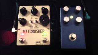 HEXE Bitcrusher III  Zvex Woolly Mammoth Fuzz  BASS with FULL MIX [upl. by Heigho]