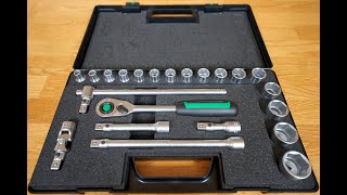 Stahlwille 12quot Quick Release Socket Set 52166QR User Review [upl. by Beverlie]