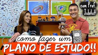 COMO FAZER UM PLANOCRONOGRAMA DE ESTUDOS  Com Prof Jubilut e Débora Aladim [upl. by Warchaw]