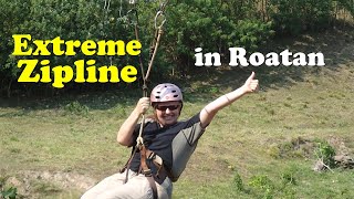 Pirates of the Caribbean ZIPLINE amp CANOPY Roatan Honduras [upl. by Radmen]