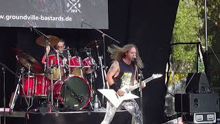 Death to all but Metal Groundville Bastards Cover Stadtfest Aschaffenburg 2024 [upl. by Jerrold112]