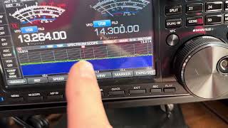 Icom 7610 on signal less than S1 [upl. by Eiloj]