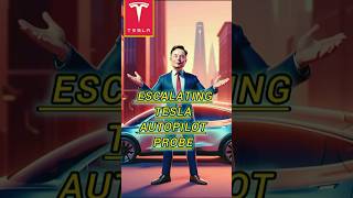 Teslas Autopilot Probe tesla viral shots shorts ytshorts [upl. by Neik]