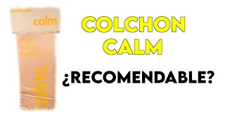 Unboxing y primeras impresiones  Colchón Calm  ¿Una buena compra [upl. by Atekal777]