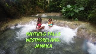 Trip to  MAYFIELD FALLS  Westmoreland Jamaica [upl. by Goldstein]