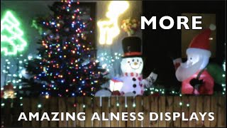 More Amazing Christmas Displays in Alness [upl. by Orva]