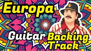 Europa Santana  Backing Track Cm [upl. by Gora]