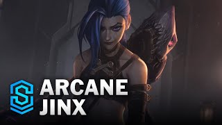 Arcane Jinx Skin Spotlight  League of Legends [upl. by Chiaki415]