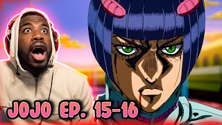 BUCCIARATI IS LEGENDARY Jojos Bizarre Adventure Part 5 Episode 15 amp 16 Reaction [upl. by Akeihsat]