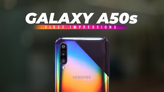 Samsung Galaxy A50s Unboxing and First Impressions [upl. by Clellan]