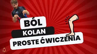 Ból kolan  proste ćwiczenia [upl. by Gauthier]