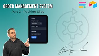 How to build an order management system with Airtable  Part 2 [upl. by Ltney]