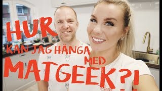 vlogg HOS MATGEEK [upl. by Ramalahs]