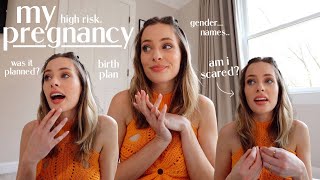 MY PREGNANCY  high risk details amp birth plan honest feelings birth control chat Zs reaction [upl. by Yelekreb120]