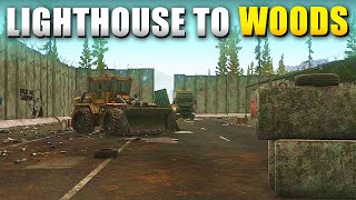 Lighthouse to Woods Transit Location in Escape From Tarkov [upl. by Murtagh480]