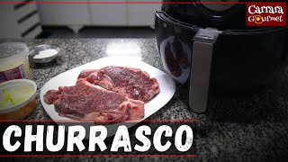 CHURRASCO NA AIRFRYER FÁCIL E RÁPIDO  Receitas Airfryer 03 [upl. by Newra]