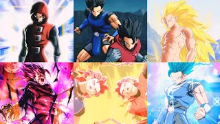 ALL SHALLOT amp GIBLET SPECIAL CUTSCENES amp TRANSFORMATIONS 🔥 Dragon Ball Legends [upl. by Flatto]