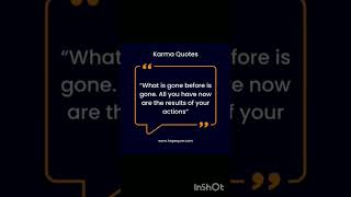 KARMA quotes [upl. by Garbers914]