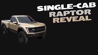 single cab raptor reveal [upl. by Atinod]