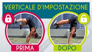 Lelemento CHIAVE 🔑 che ti permetterà di SBLOCCARLA 🔐 presstohandstand handstandtutorial [upl. by Ainoz]