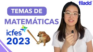 ✅Lo que debes saber para el ICFES 2023  Versión Matemáticas [upl. by Barnum628]