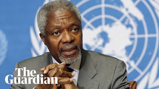 Kofi Annans three key UN speeches [upl. by Eener]