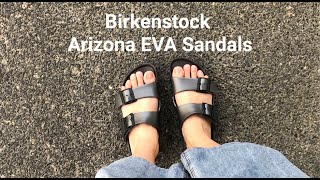 Birkenstock Arizona EVA Sandals Review [upl. by Hafeetal260]