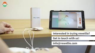 Rewellio’s stroke rehabilitation software using biosignalsplux’s EMGbiofeedback sensor [upl. by Fasta344]