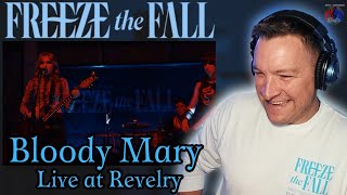 Freeze the Fall  Bloody Mary 🇨🇦 Lady Gaga cover  Live at the Revelry  DaneBramage Rocks Reaction [upl. by Annaiek280]