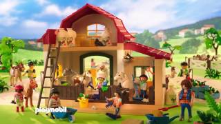 PLAYMOBIL  Le Poney Club Français [upl. by Bebe]