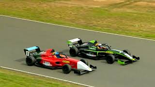 Race 1 Highlights  F4 Indian Championship  Indian Racing Festival Round 1 [upl. by Airom]