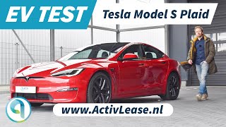 Tesla Model S Plaid Review – MAXIMALE sensatie met 1020 PK [upl. by Eelyma]