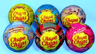 6 Chupa Chups surprise eggs MONSTER HIGH Disney PRINCESS Maya The Bee My Little PONY mymillionTV [upl. by Toney]