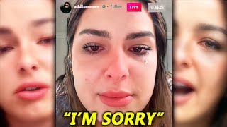 Addison Rae APOLOGIZES After SCAMMING Her Fans [upl. by Sleinad199]