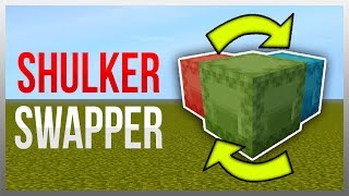 ✔️ Shulker Box Swapper Redstone Tutorial [upl. by Halverson456]