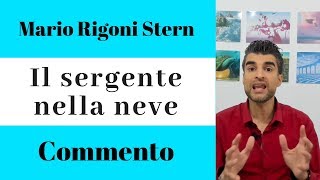 Mario Rigoni Stern Il sergente nella neve riassunto e commento [upl. by Ocirrej857]