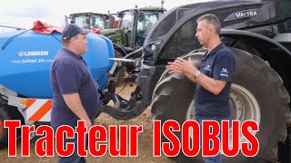 Tracteur avec Isobus fonctionnement utilité interet  ValtraLemken [upl. by Alaster322]