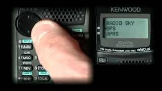 Basic setup for APRS operations with the Kenwood D72 [upl. by Bodi]