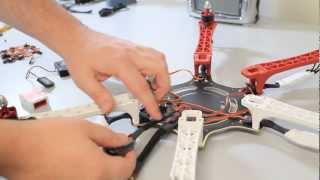 DJI F550 FLAMEWHEEL NAZA HEXACOPTER ARF STEP BY STEP COMPLETE BUILD [upl. by Werby]