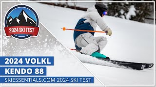 2024 Volkl Kendo 88  SkiEssentialscom Ski Test [upl. by Acirtal]