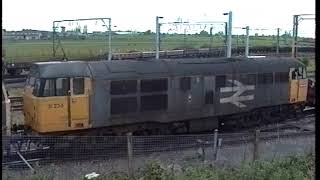 Bescot  Sunday in probably late 1980s at Bescot [upl. by Liban]