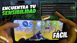 COMO CONFIGURAR TU SENSIBILIDAD PERFECTA EN WARZONE MOBILE MUY FÁCIL [upl. by Aret]