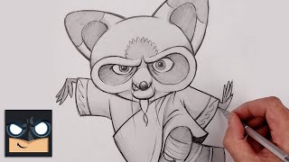 How To Draw Master Shifu  Kung Fu Panda  Sketch Tutorial [upl. by Finah]